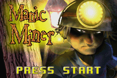 Manic Miner Title Screen